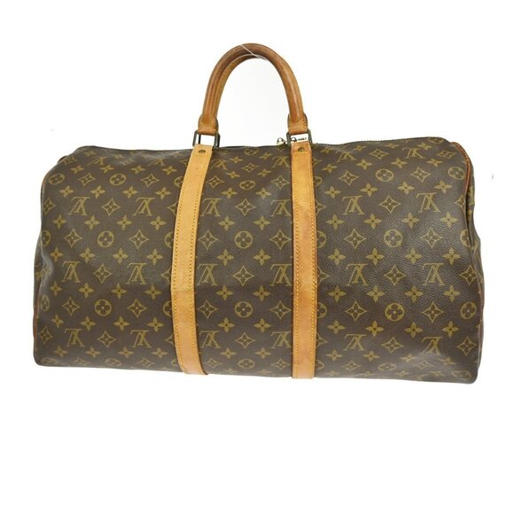 LOUIS VUITTON KEEPALL 50 TRAVEL HANDBAG MONOGRAM M41426 833SA YQ04069 BN02 - Picture 2 of 10